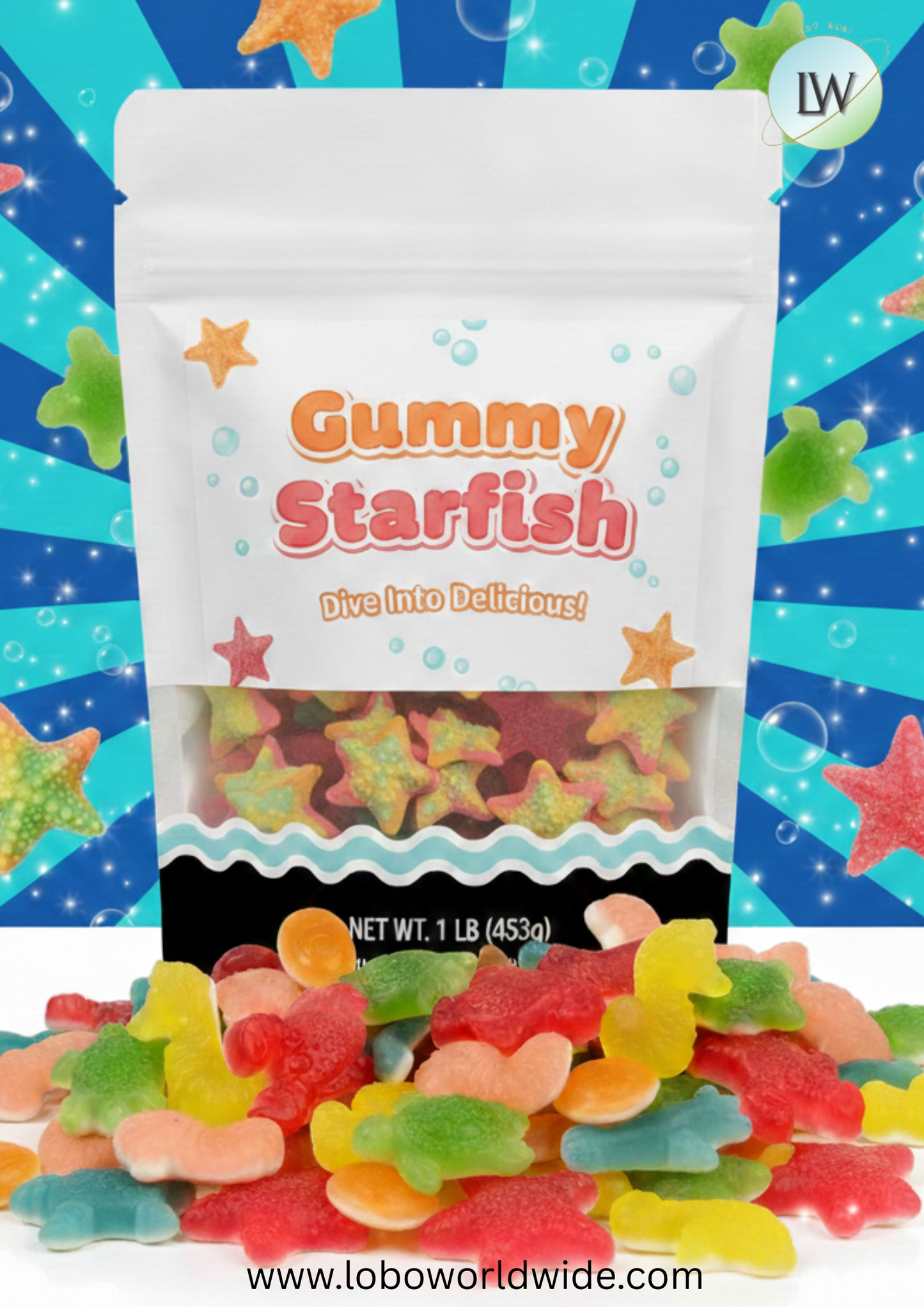 Gummy Starfish(Various Sizes)