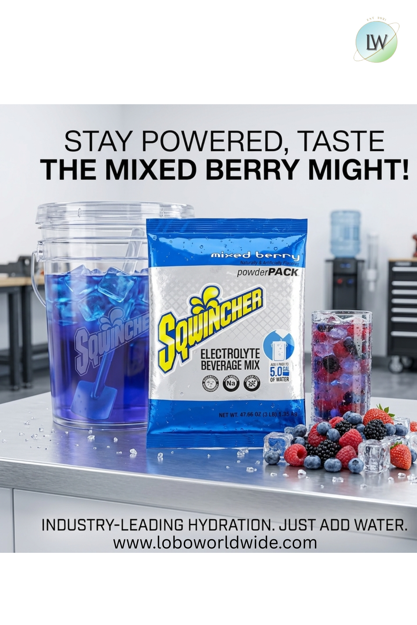 Sports Drink Mix Powder 47.66 oz.(Various Flavours)