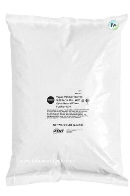 Frostline Vegan Vanilla Soft Serve Mix 6 lb