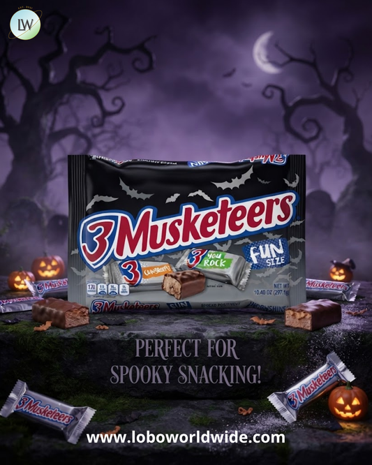 3 Musketeers Spooky Fun Size Halloween Chocolates, 10.48 oz.