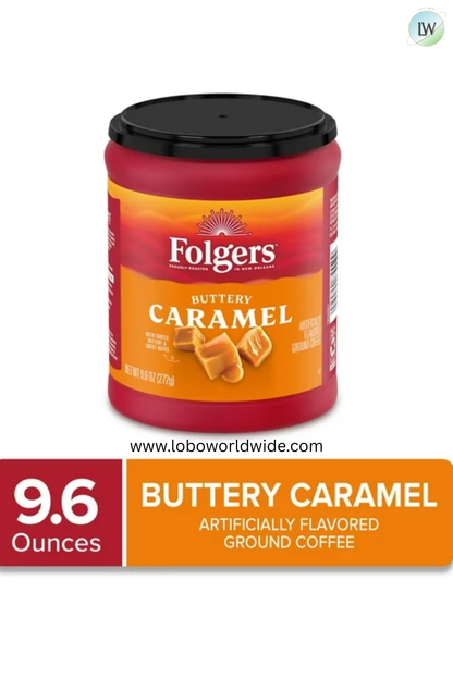 Folgers Ground Coffee, Medium Roast, 9.6 oz Canister