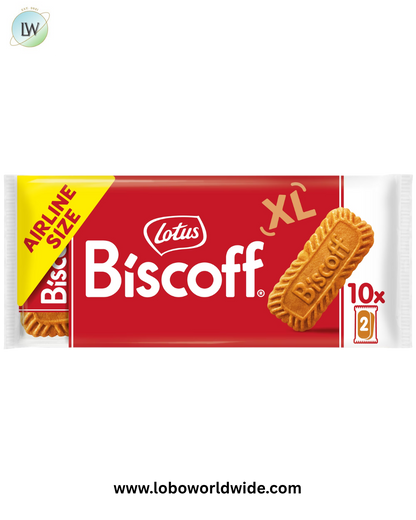 (3 pack) Lotus XL Biscoff Cookies, 10 Snack Packs of 2 Cookies, 8.8 oz, Classic Airline Size