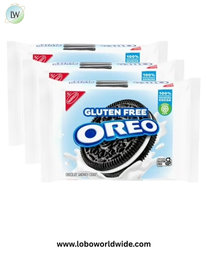 (3 pack) OREO Gluten Free Chocolate Sandwich Cookies, Gluten Free Cookies, 12.08 oz