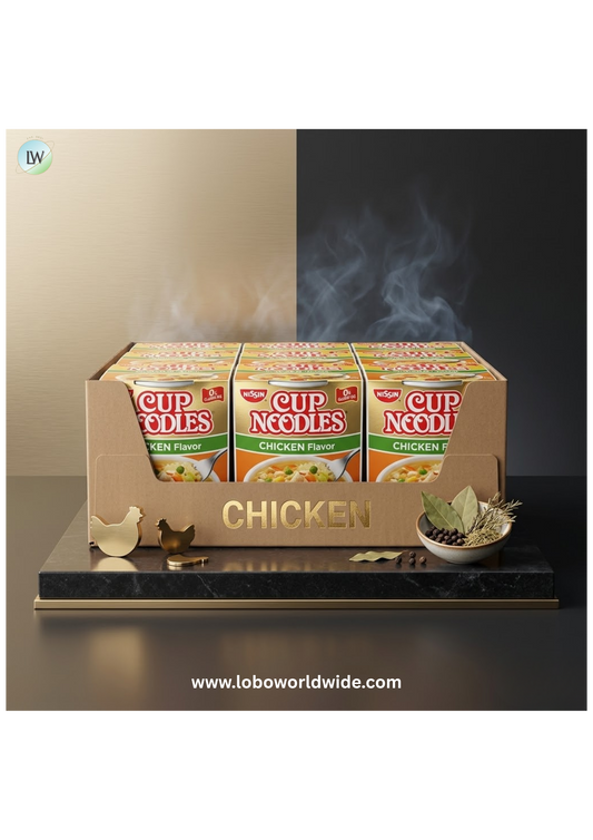 Nissin Foods Top Ramen Chicken Flavor Cup Noodles - Chicken - 2.25 Oz - 12 / Carton