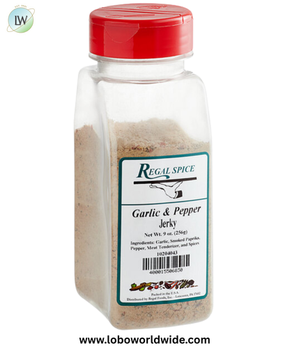 Regal Garlic and Pepper Jerky Seasoning 9 oz.