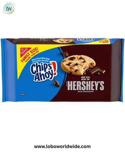 CHIPS AHOY! Hershey's Milk Chocolate Chip Cookies, Family Size, 14.48 oz
