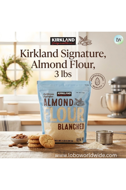 Kirkland Signature, Almond Flour, 3 lbs