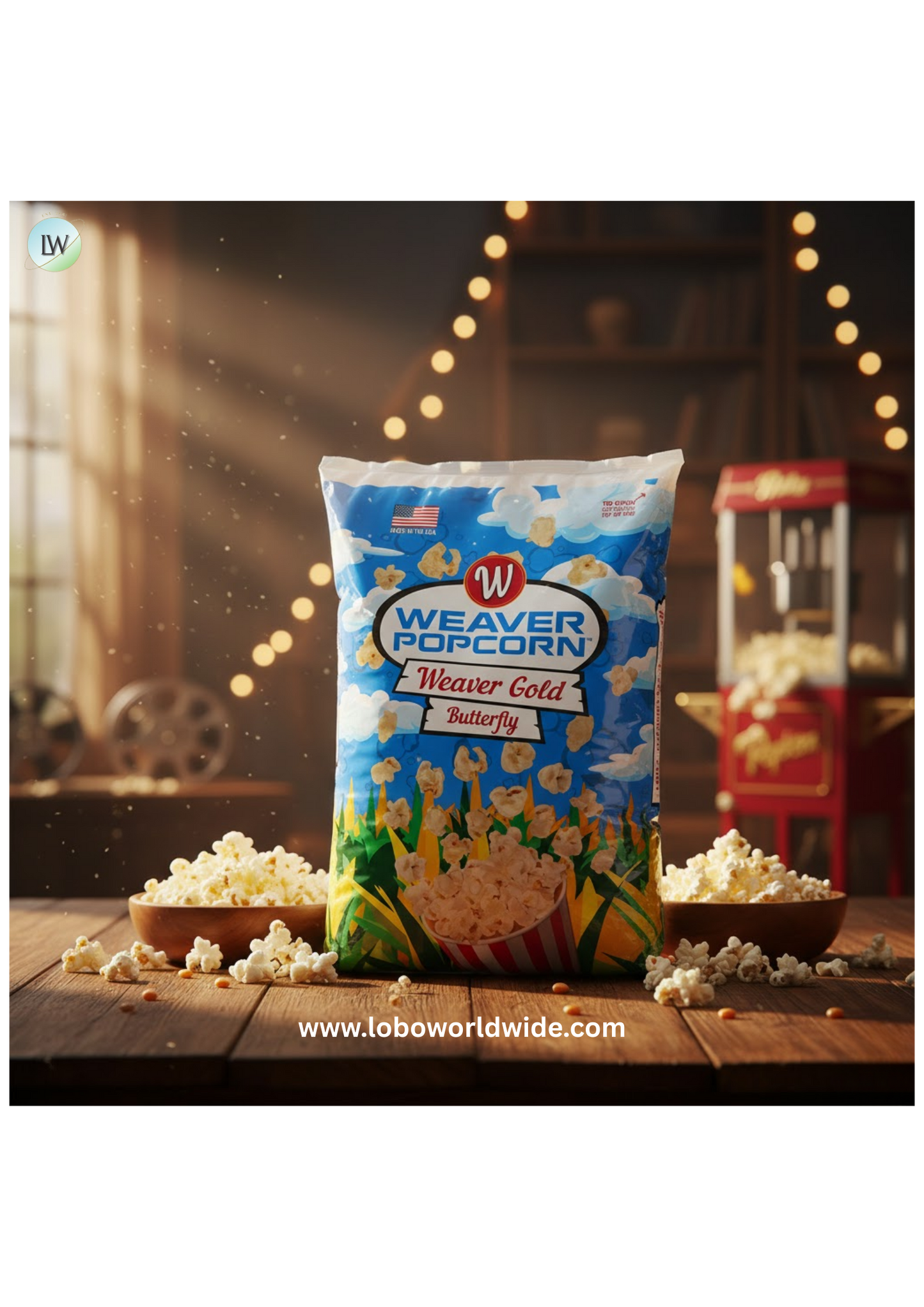 Pop Weaver 50 lb. Popcorn Kernels(various flavours)