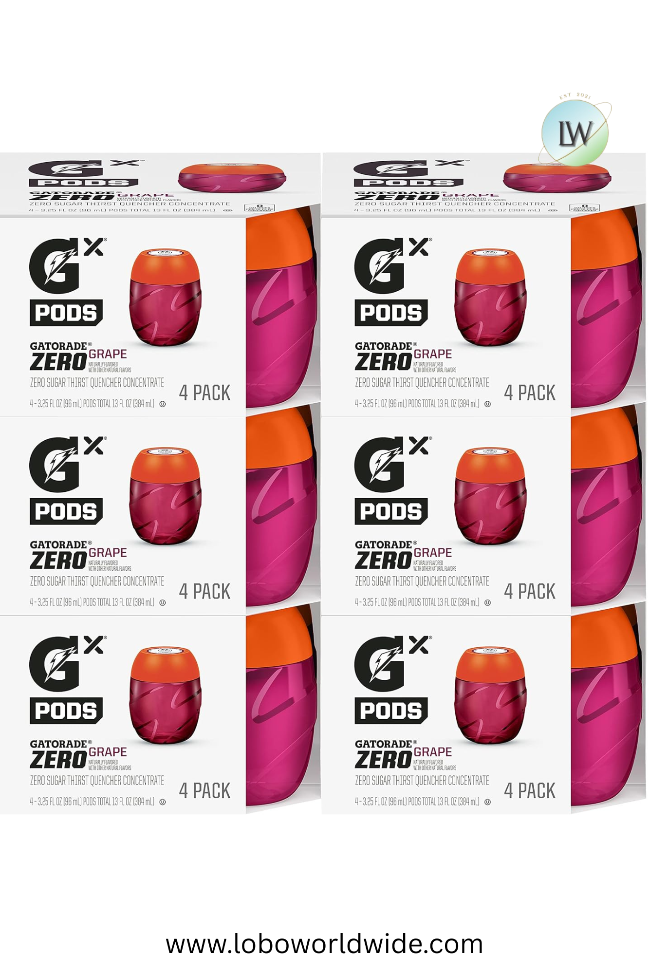 Gatorade Gx Pods Fruit Punch - PACK OF 6 (Various Flavours)
