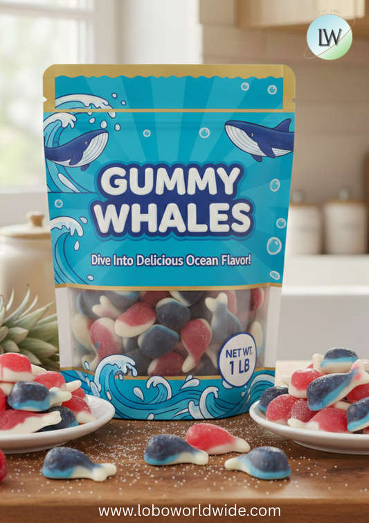 Gummy Whales(Various Sizes)