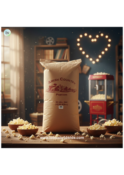 Amish Country  Popcorn Kernels 50 lb.(Various flavours)