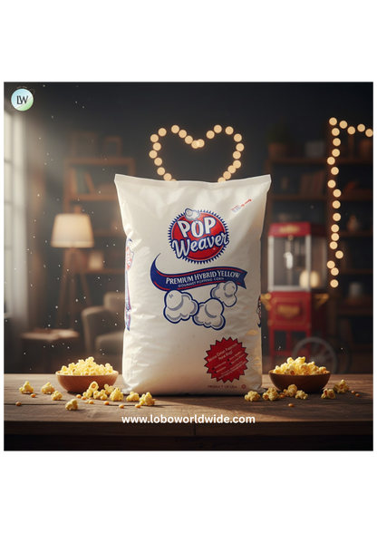 Pop Weaver 50 lb. Popcorn Kernels(various flavours)