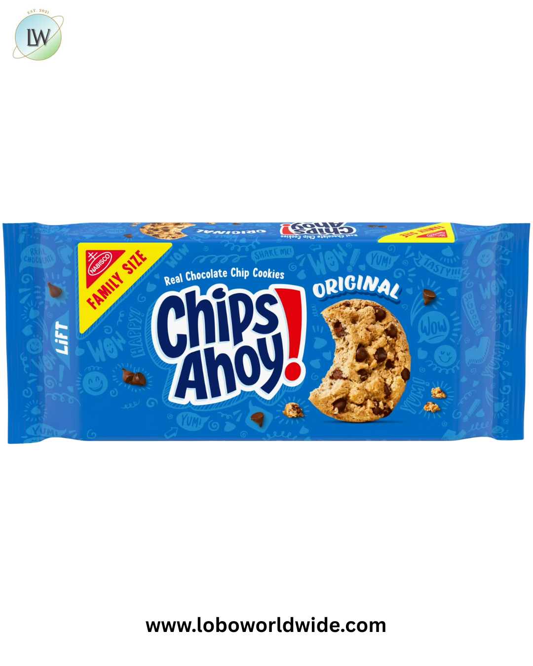 CHIPS AHOY! Original Chocolate Chip Cookies, Family Size, 18.2 oz