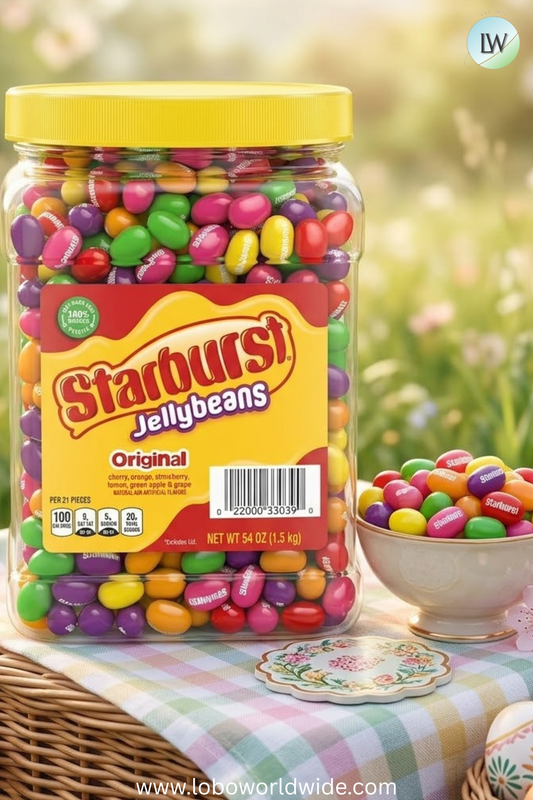 Starburst Original Easter Jelly Beans Chewy Candy, 54 oz.