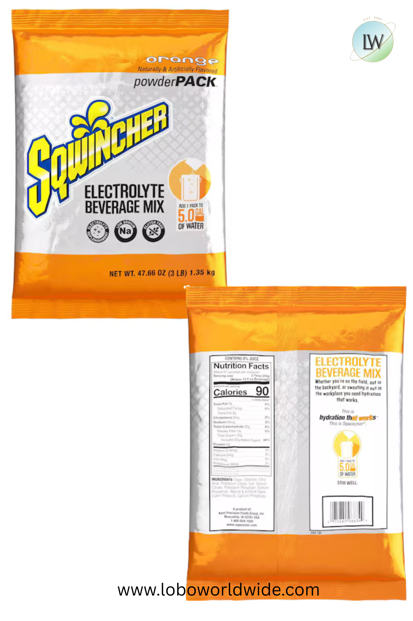 Sports Drink Mix Powder 47.66 oz.(Various Flavours)