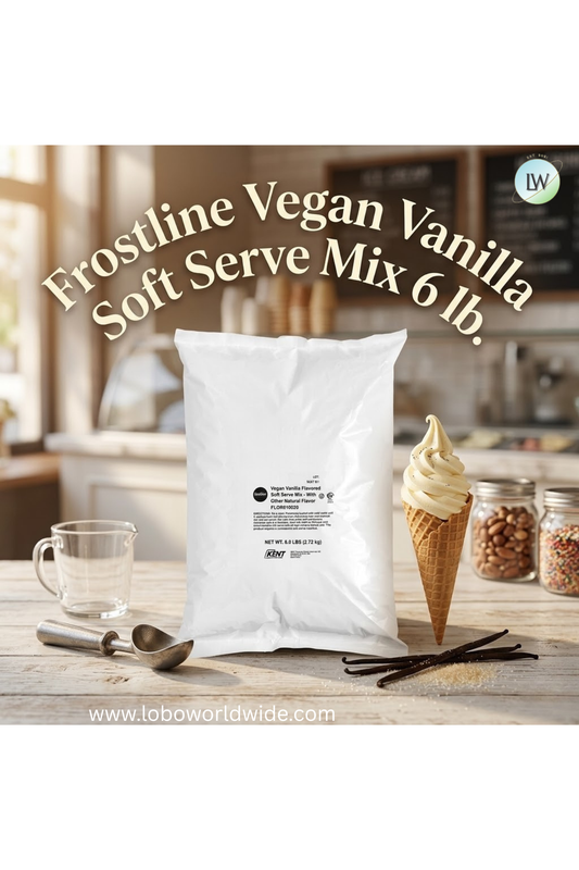Frostline Vegan Vanilla Soft Serve Mix 6 lb