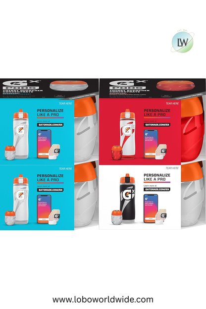 Gatorade Gx Pods Fruit Punch - PACK OF 6 (Various Flavours)