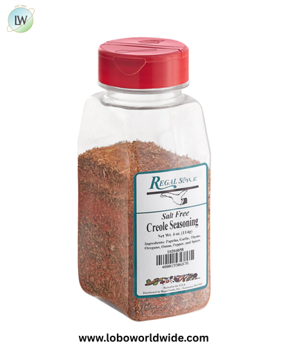 Regal Salt-Free Creole Seasoning (Various Sizes)