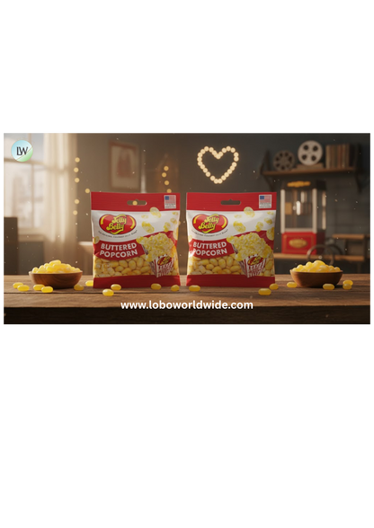 Jelly Belly Buttered Popcorn (Various Sizes)