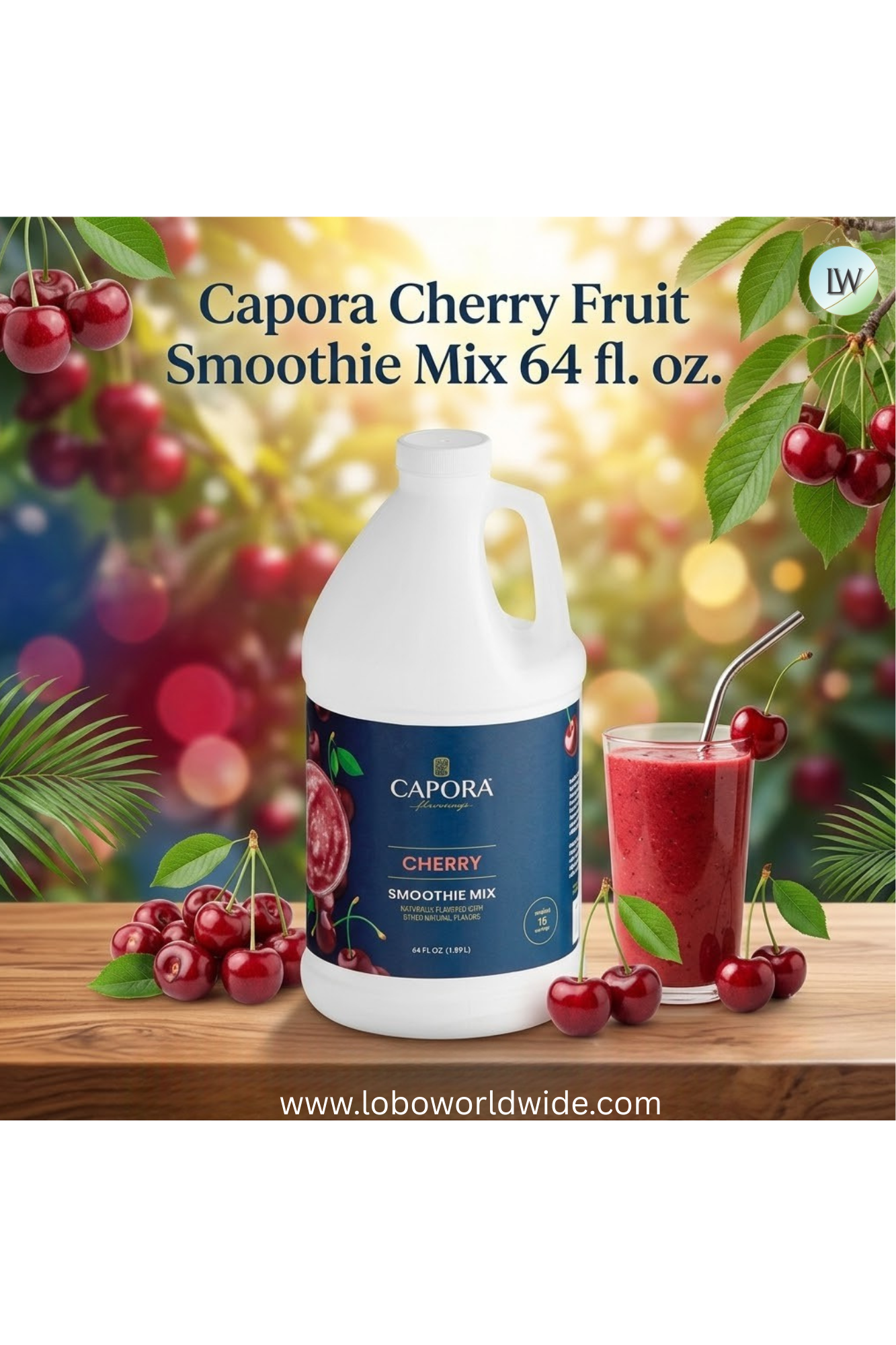 Capora Fruit Smoothie Mix 64 fl. oz.(Various Flavours)