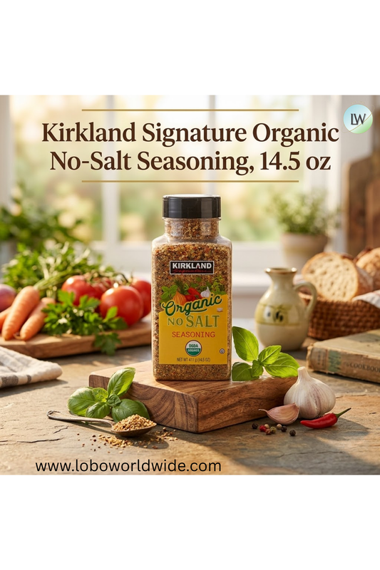 Kirkland Signature Organic No-Salt Seasoning, 14.5 oz