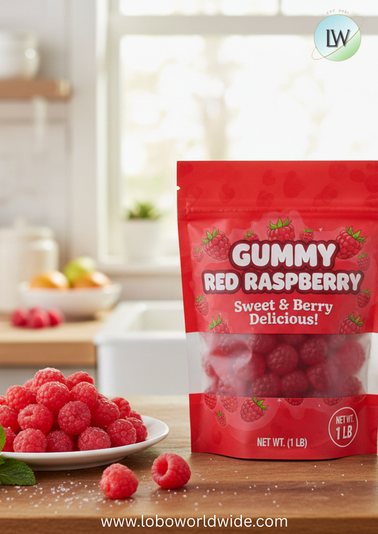 Gummy Red Raspberry(Various Sizes)