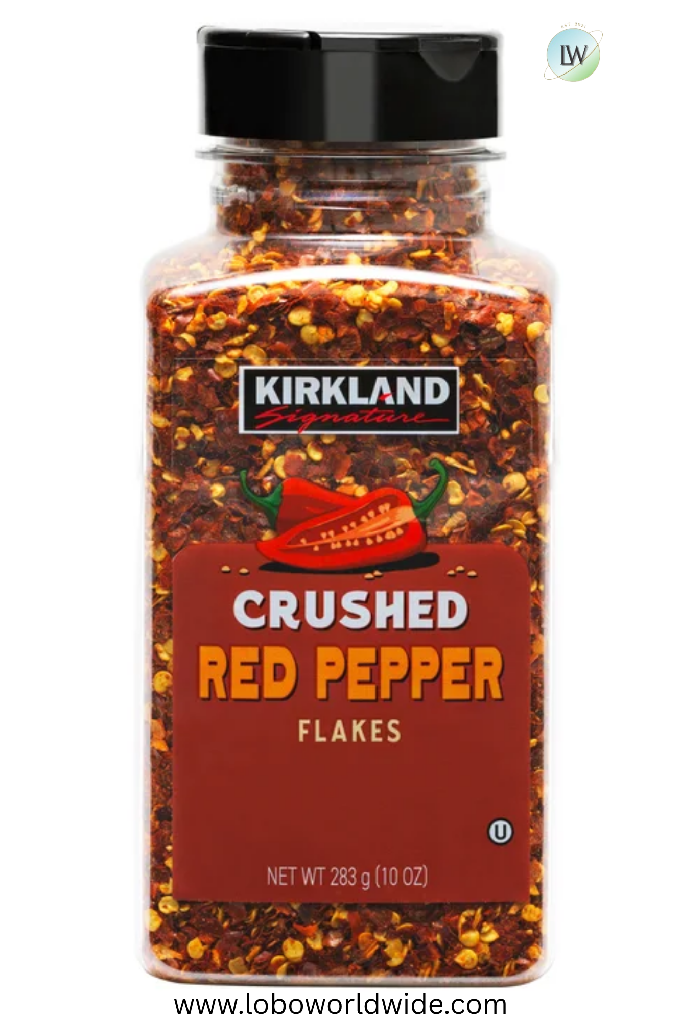 Kirkland Signature, Crushed Red Pepper, 10 oz