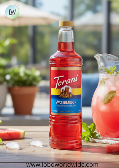 Torani Syrup Plastic Bottle 1 Liter - 6/Case (Various Flavors)