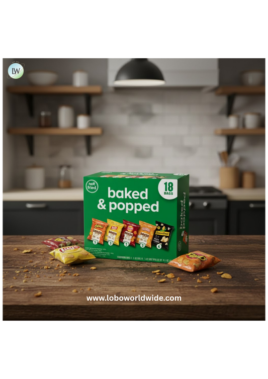 Frito-Lay Baked & Popped Mix Variety Pack Box 18ct