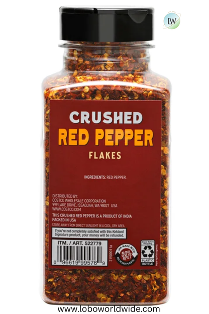 Kirkland Signature, Crushed Red Pepper, 10 oz