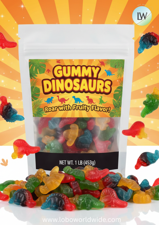 Gummy Dinosaurs(Various Sizes)