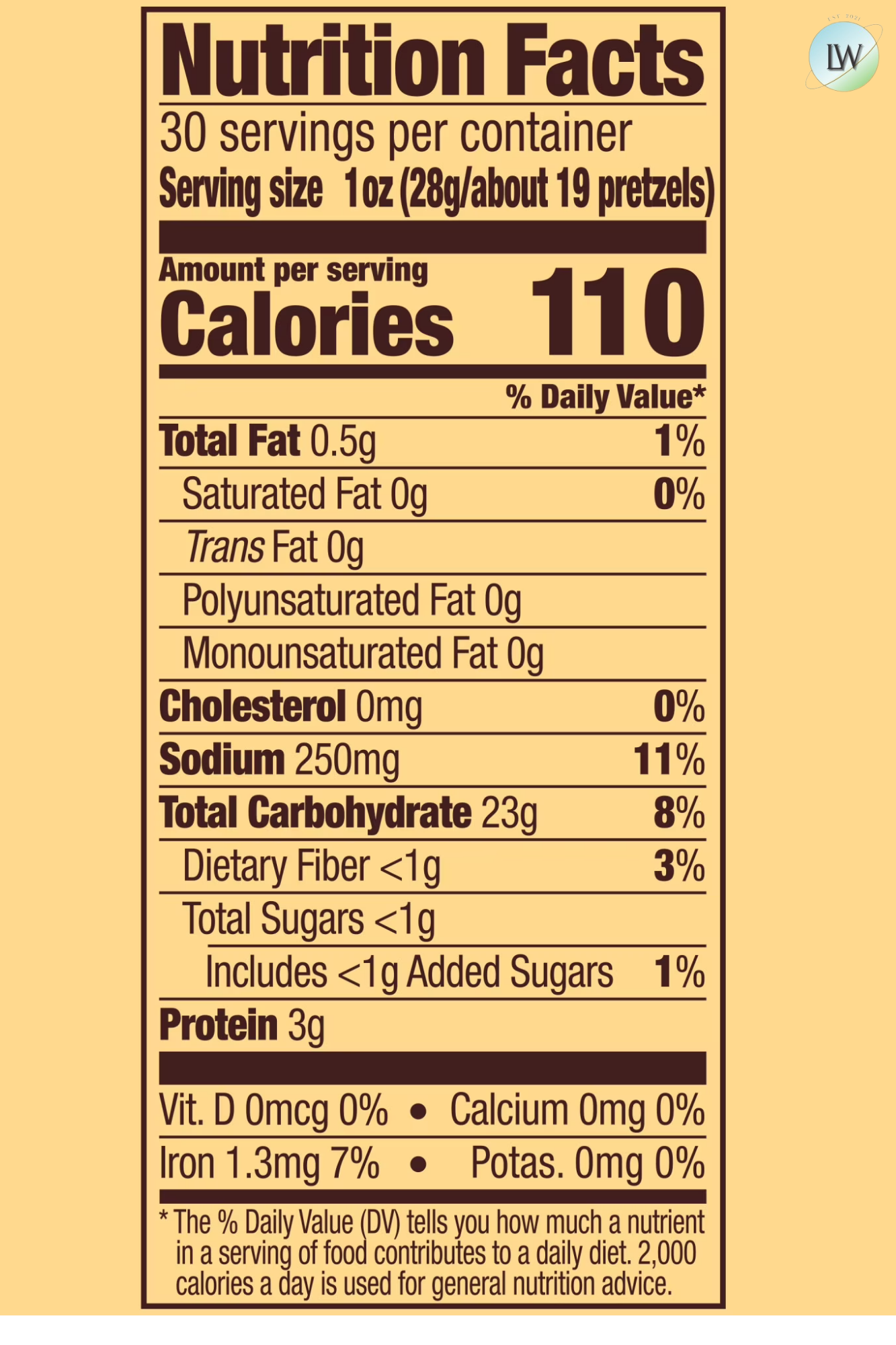 Snyder's of Hanover Mini Pretzels, 30 oz Canister