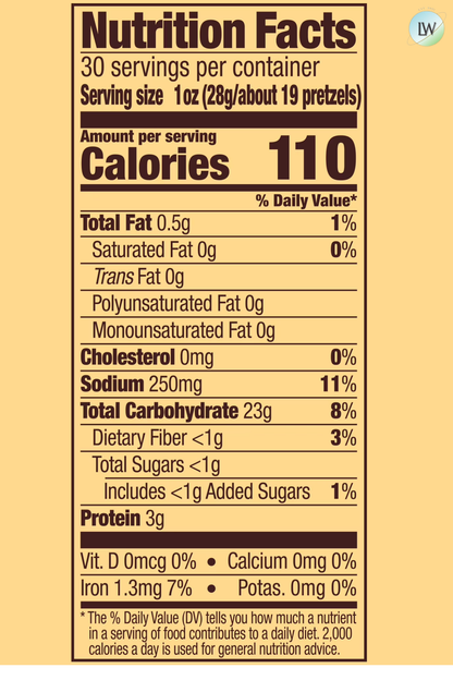 Snyder's of Hanover Mini Pretzels, 30 oz Canister