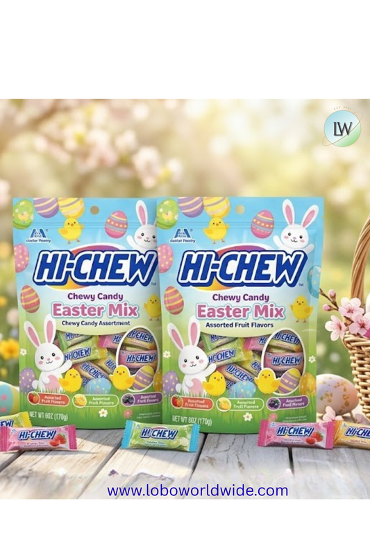 HI-CHEW Easter Mix Chewy Candy Assortment 6oz - pack of 2