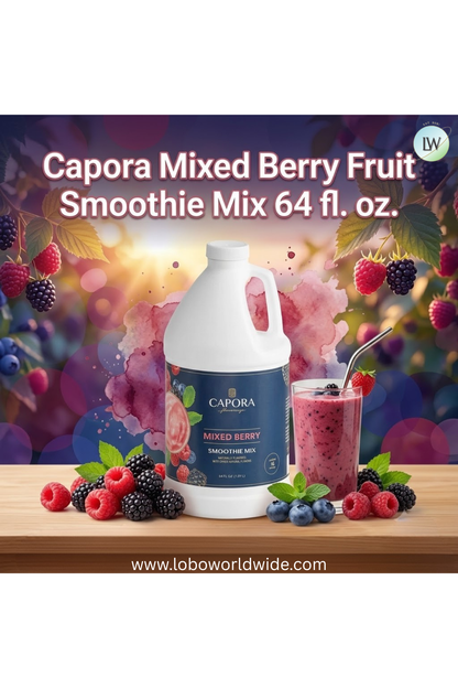 Capora Fruit Smoothie Mix 64 fl. oz.(Various Flavours)