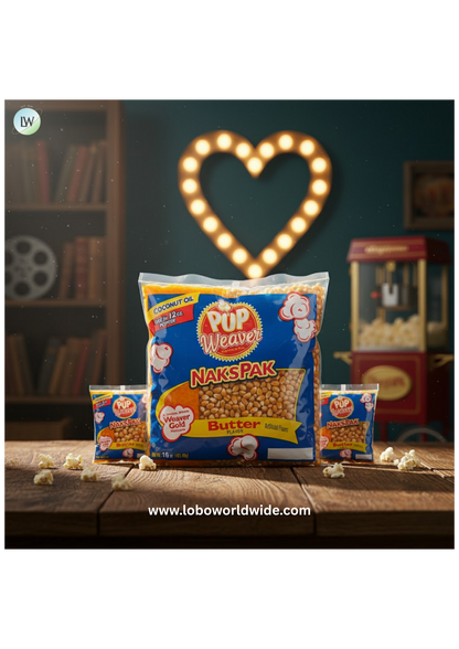 Pop Weaver All-In-One Naks Pak Popcorn Kit  Poppers (Various sizes)