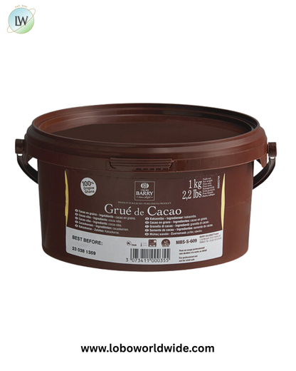 Cacao Barry Grue de Cacao Nibs 2.2 lb.