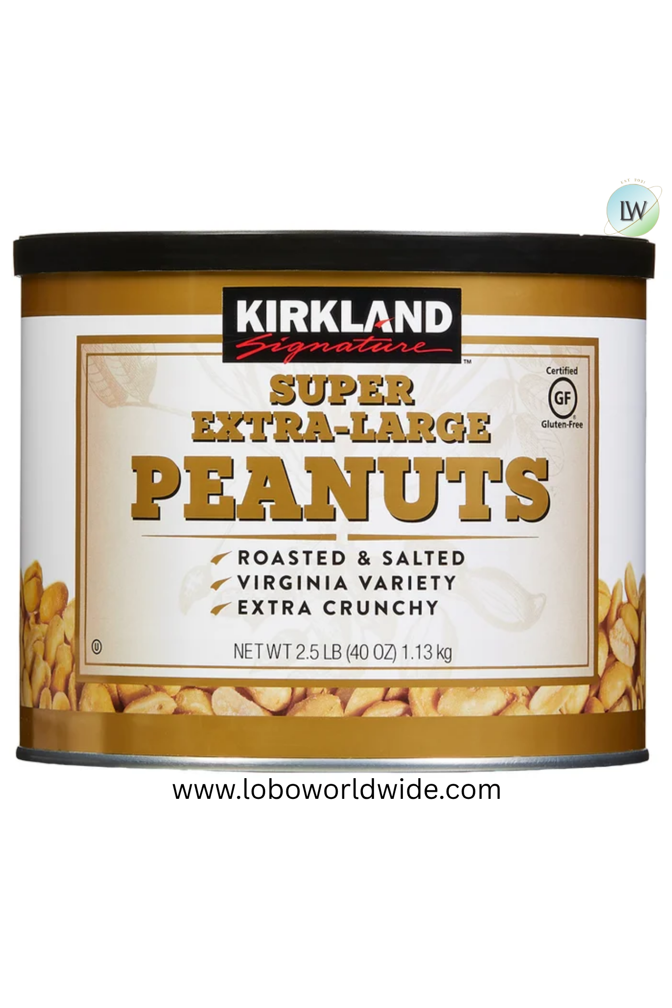 Kirkland Signature Super Extra-Large Peanuts, 2.5 lbs