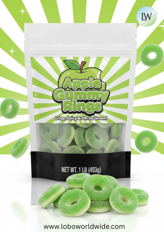 Apple Gummy Rings(Various Sizes)