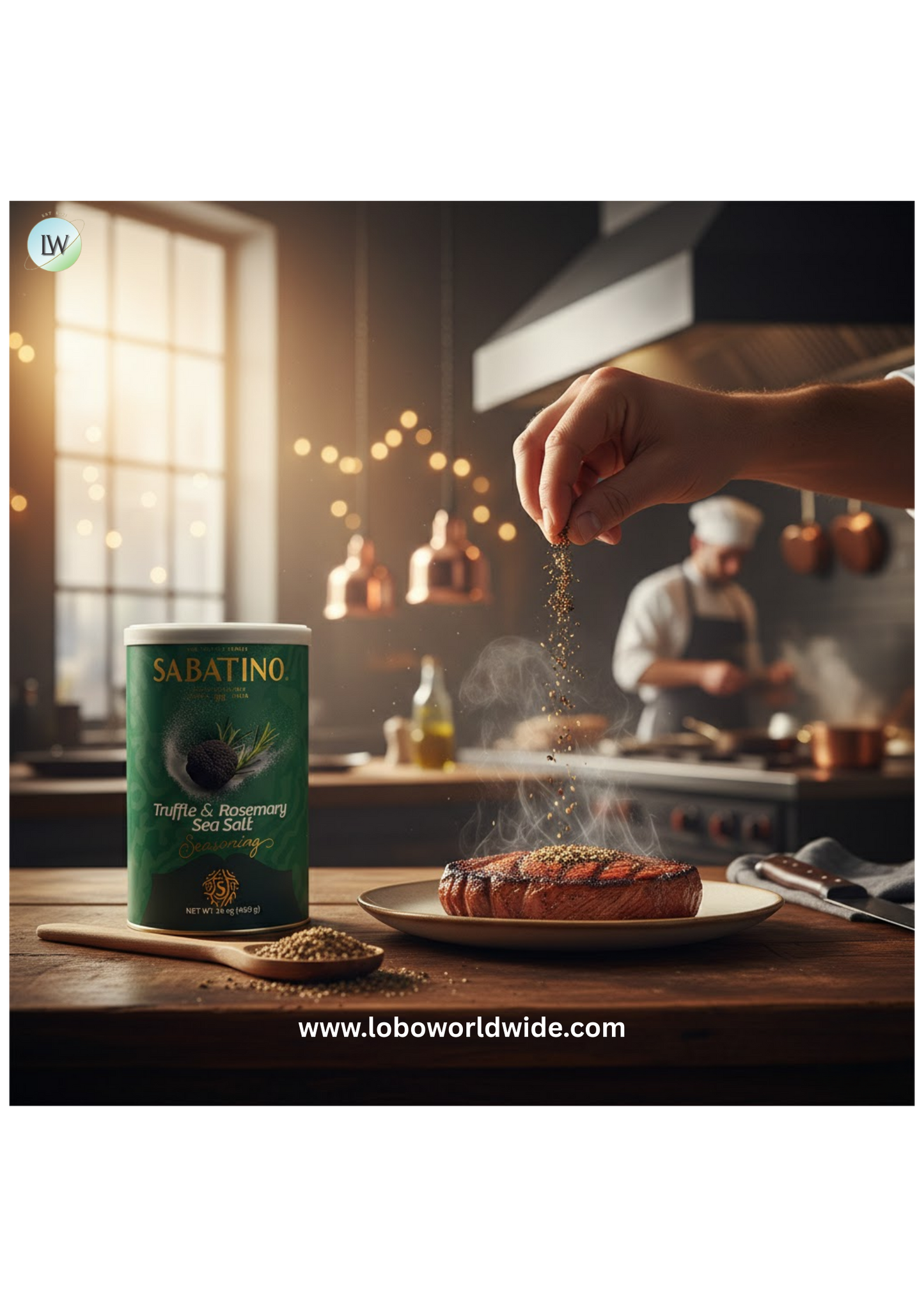Sabatino Tartufi 14 oz. Truffle & Rosemary Sea Salt