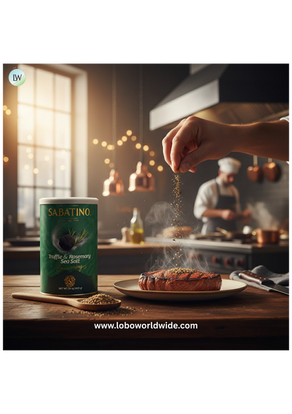 Sabatino Tartufi 14 oz. Truffle & Rosemary Sea Salt