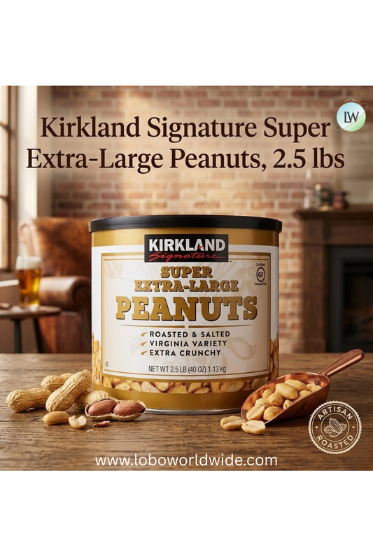 Kirkland Signature Super Extra-Large Peanuts, 2.5 lbs