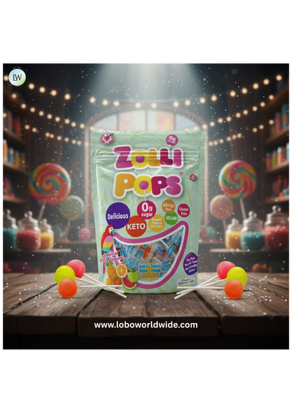 Zollipops The Clean Teeth Pops, Anti Cavity Lollipops, 5.2 Ounce