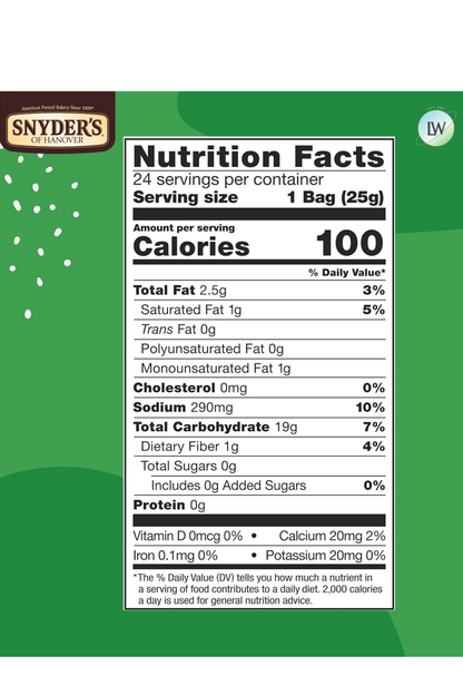 Snyder's of Hanover Gluten Free Pretzel Sticks, 24 ct.