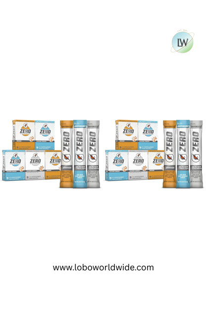 Gatorade G Zero Sports Drink Mix Powder Packets(Various Sizes & Flavours)