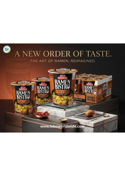 Nissin Cup Noodle Ramen Bistro, 3.1 Ounce (Pack of 6)