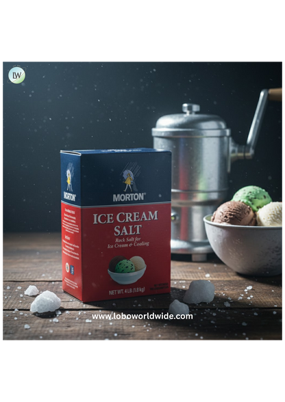Morton - Ice Cream Salt - 4 lbs. (Pack of 2)