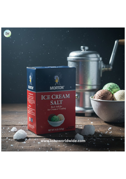 Morton - Ice Cream Salt - 4 lbs. (Pack of 2)