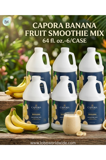 Capora Fruit Smoothie Mix 64 fl. oz.-6/case(Various Flavours)