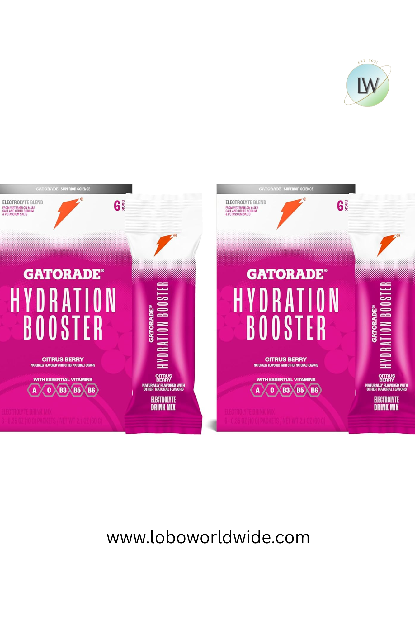 Gatorade Hydration Booster Electrolyte Drink Mix Powder Packets(Various Flavours &Sizes)